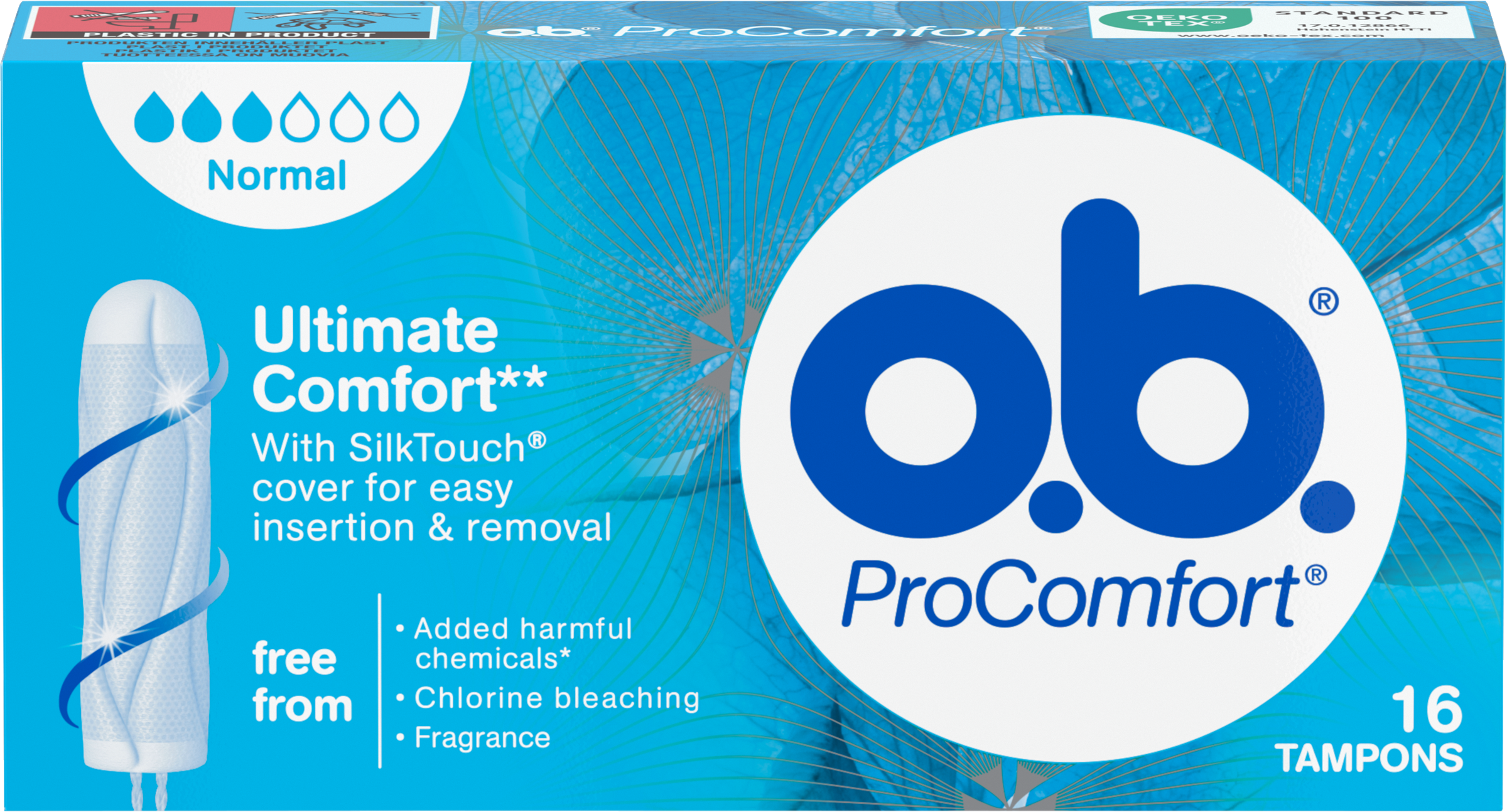 OB Pro Comfort Normal Tampong 16 st