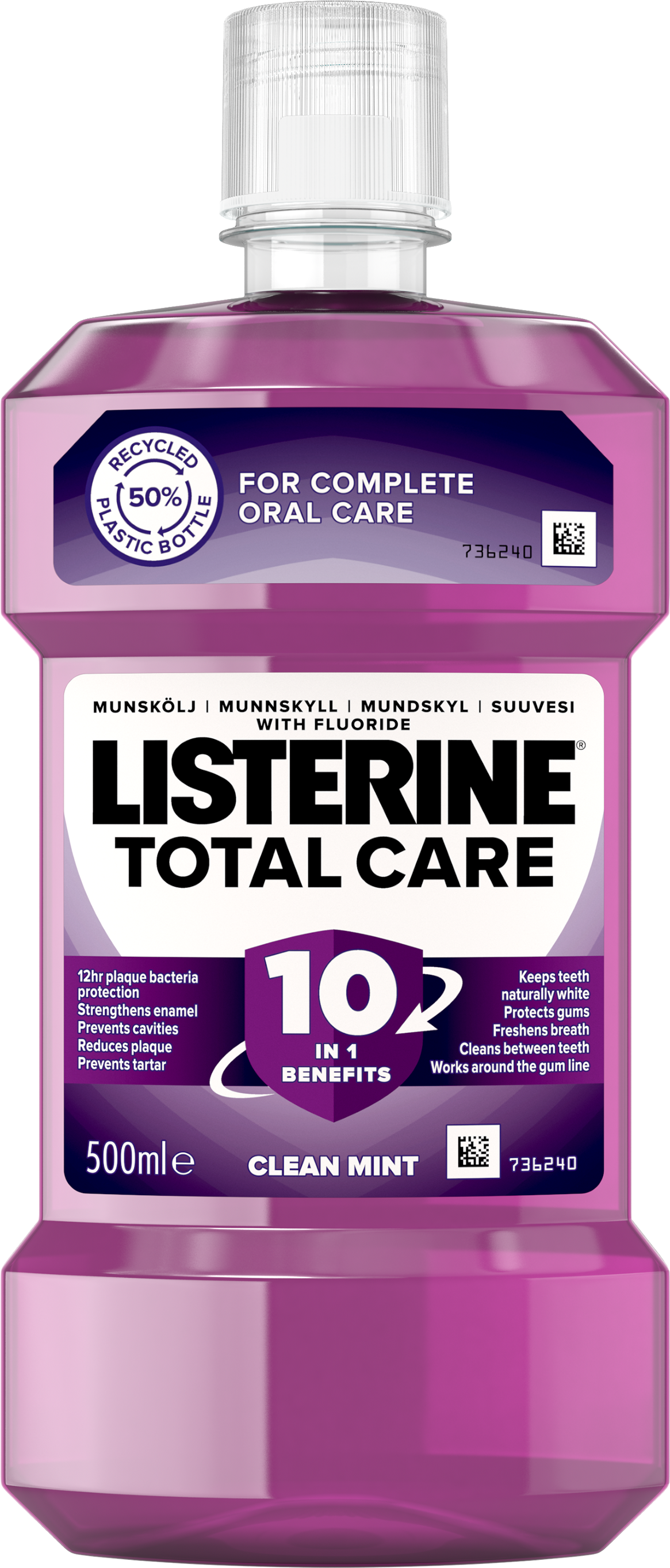 Johnson & Johnson Listerine Total Care Munskölj 500 ml