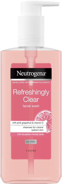 Neutrogena Visibly Clear Pink Grapefruit facial wash