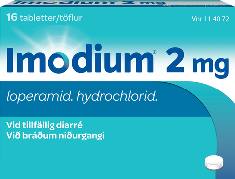 Imodium, tablett 2 mg