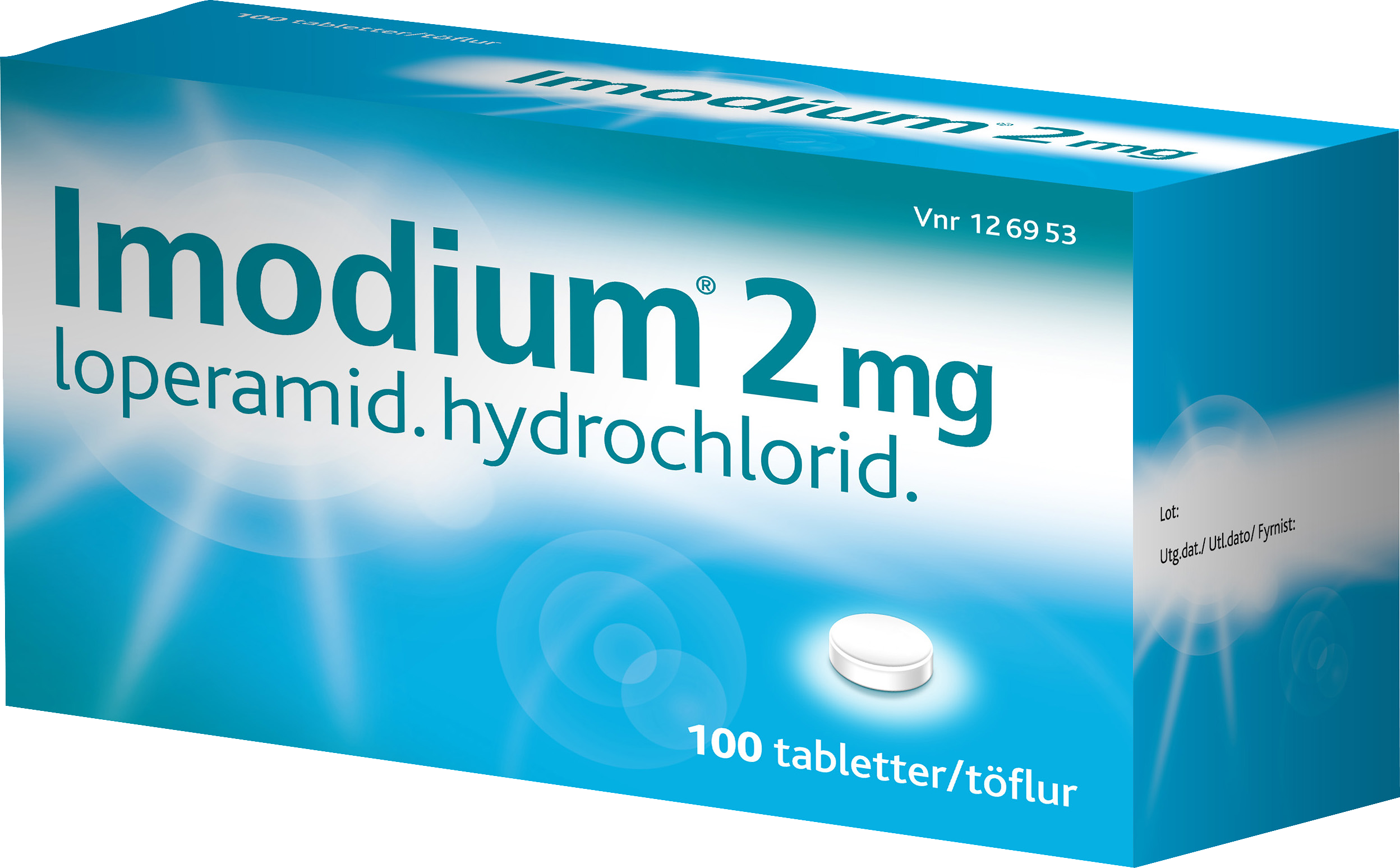 Imodium, tablett 2 mg