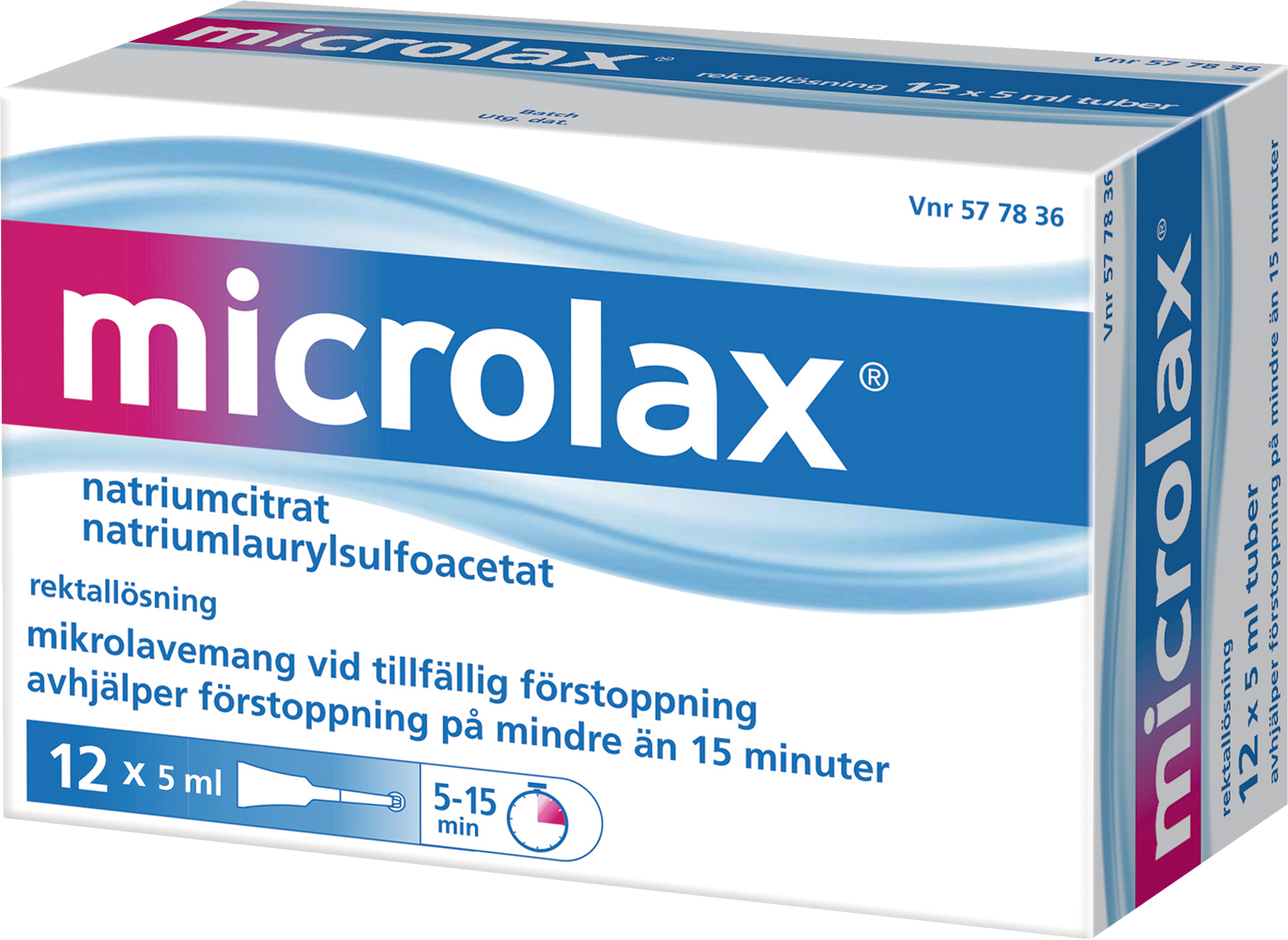 Microlax, rektallösning