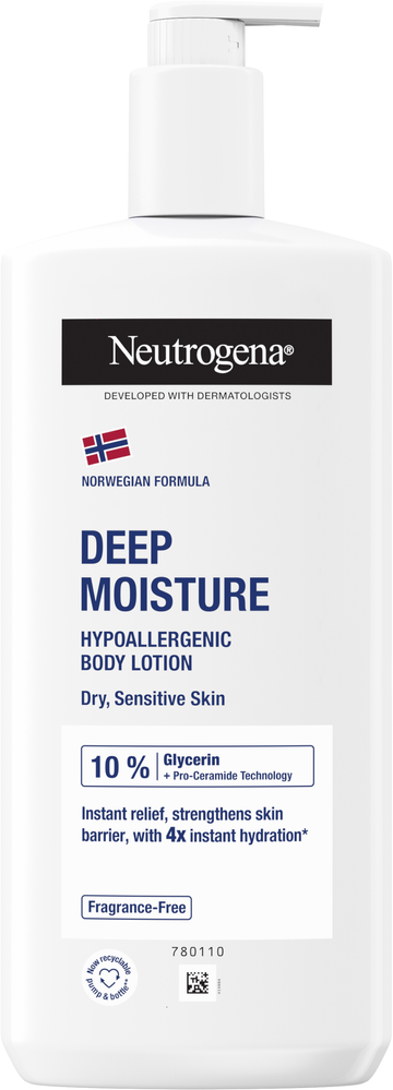 Neutrogena Deep Moisture Hypoallergenic body lotion