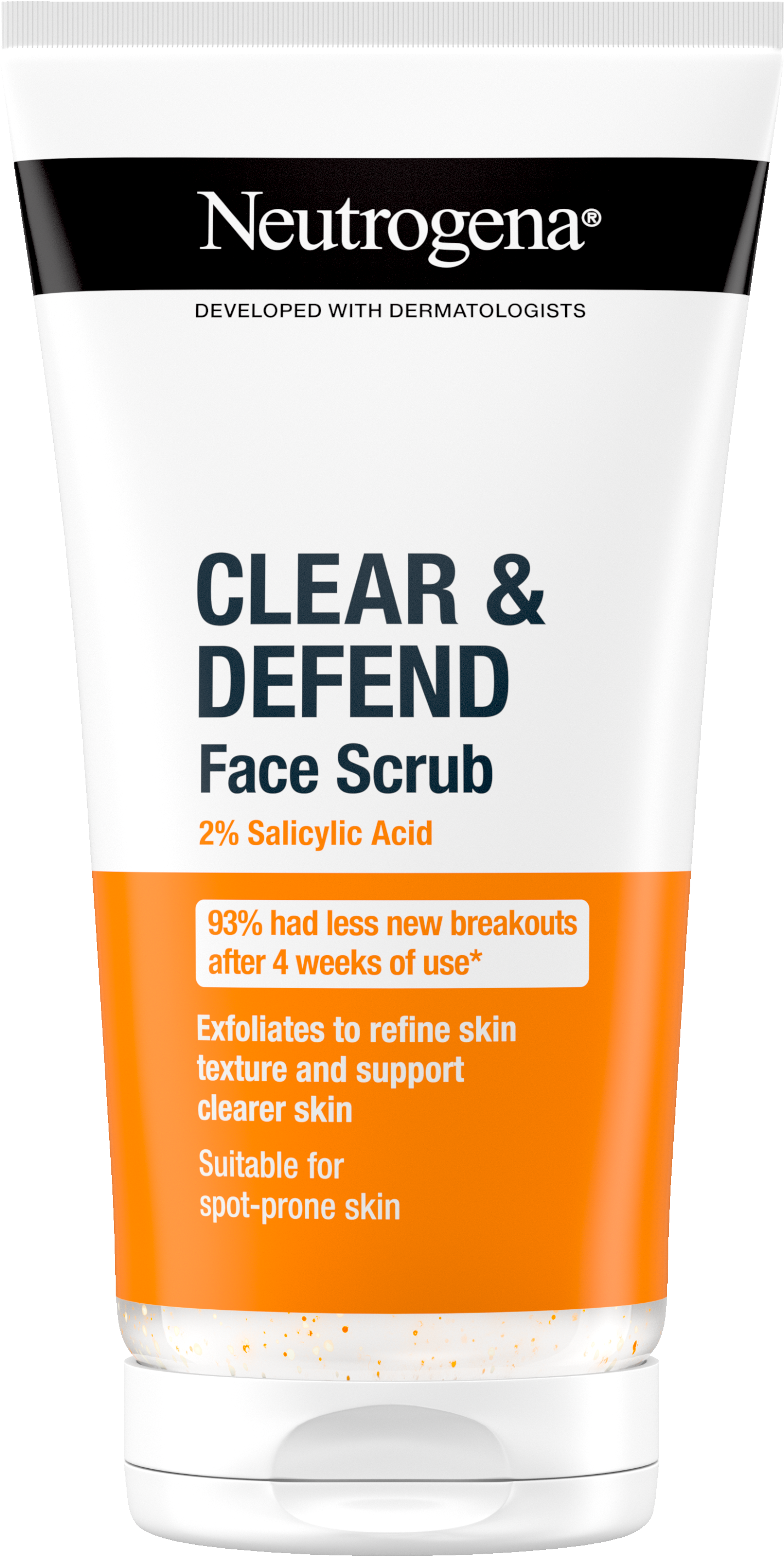 Neutrogena Clear & Defend scrub 150 ml