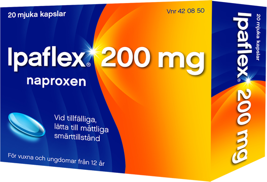 Ipaflex, kapsel, mjuk 200 mg