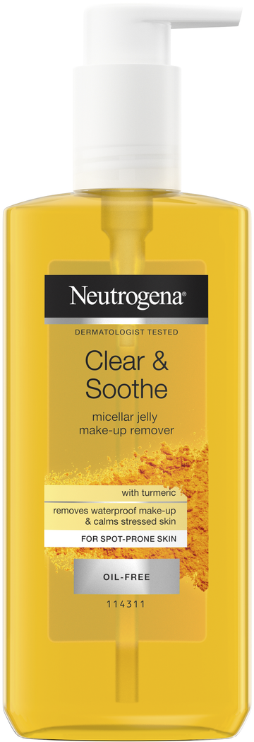 Neutrogena Clear & Soothe Micellar Jelly makeup remover