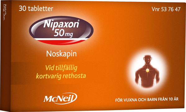 Nipaxon, tablett 50 mg