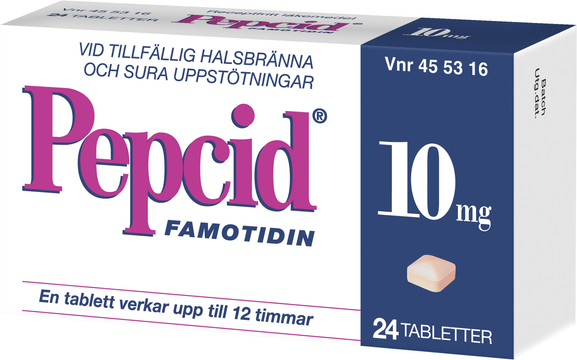 Pepcid, tablett 10 mg