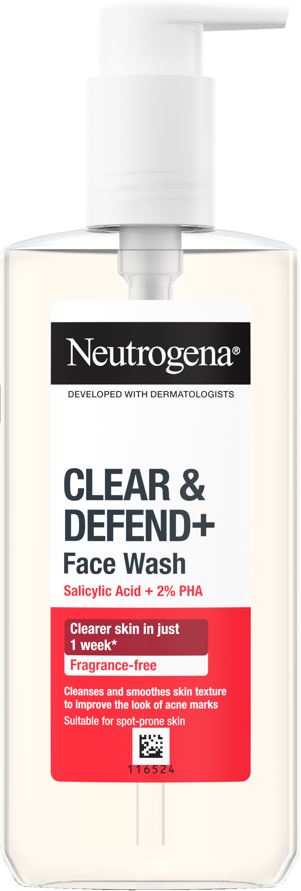 Neutrogena Clear & Defend+ Facial Wash 200 ml