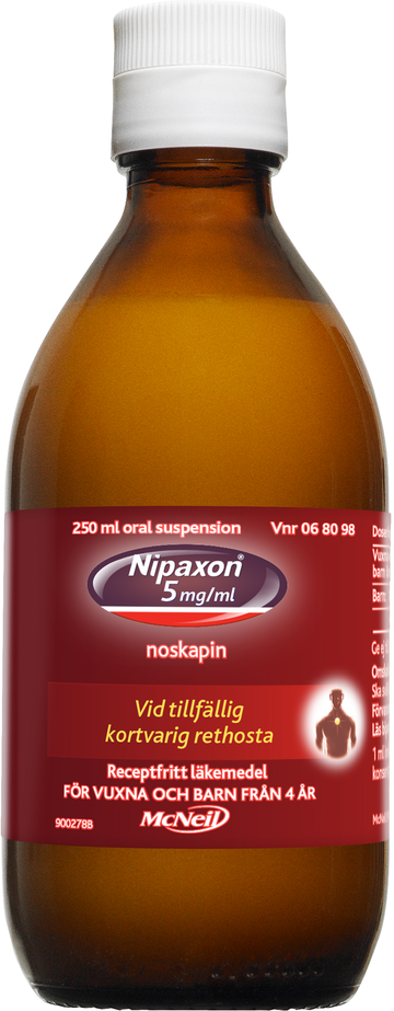 Nipaxon, oral suspension 5 mg/ml