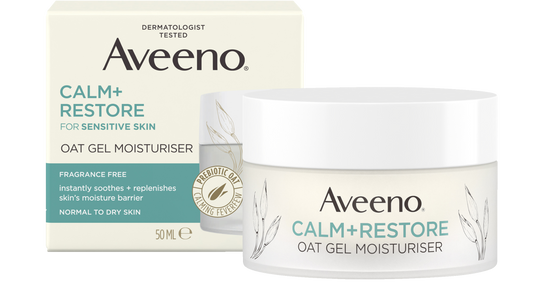 Aveeno CALM+RESTORE Oat Gel Moisturiser  Aveeno CALM+RESTORE Oat Gel Moisturiser