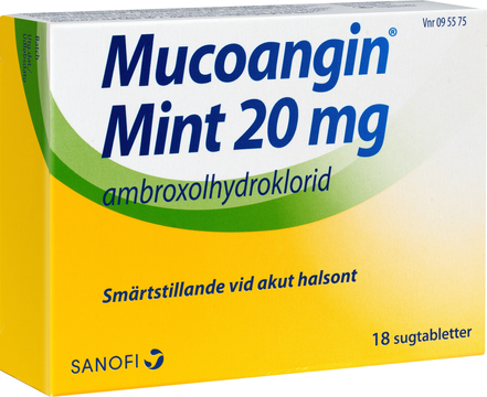 Mucoangin Mint, sugtablett 20 mg