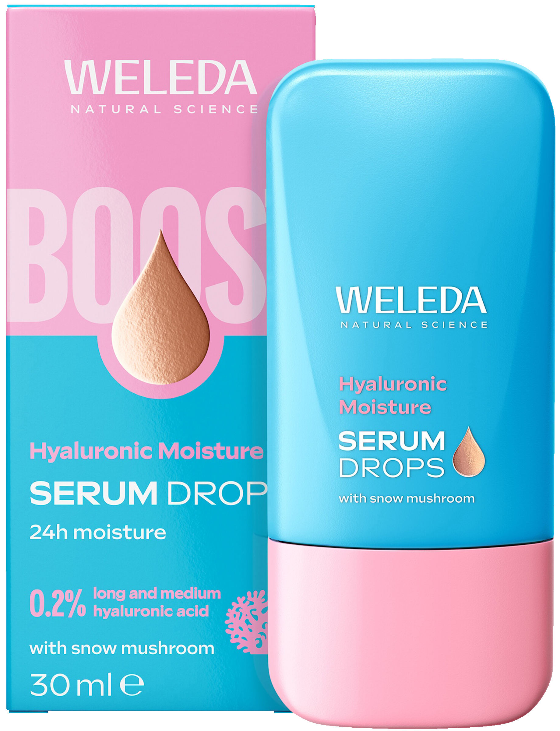 Weleda hyaluronic moisture serum drops