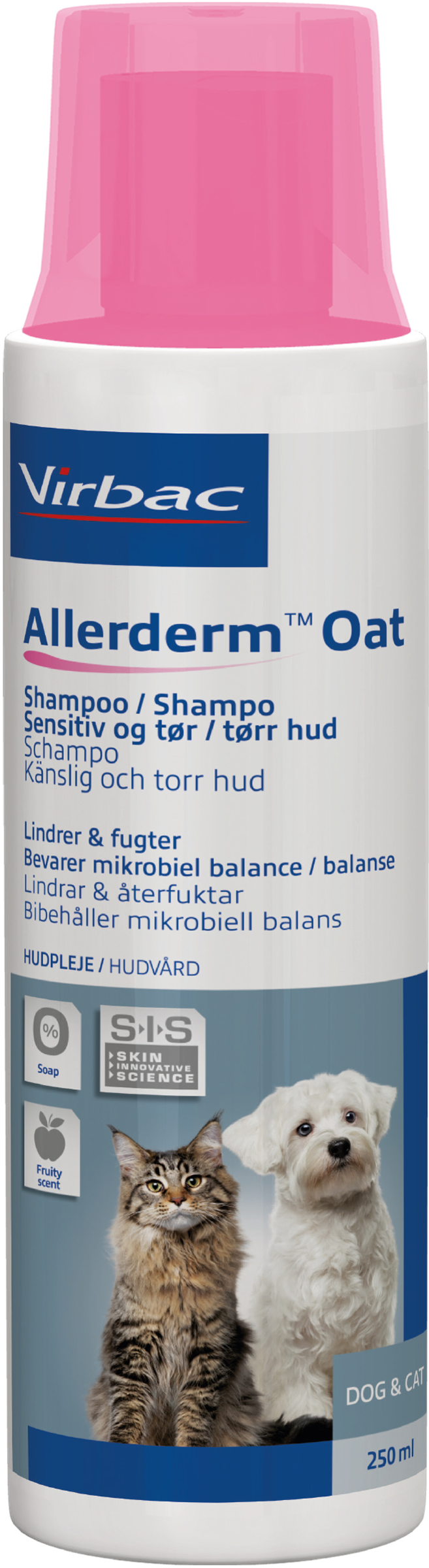 Virbac Danmark A/S Virbac Allerderm Oat 250 ml