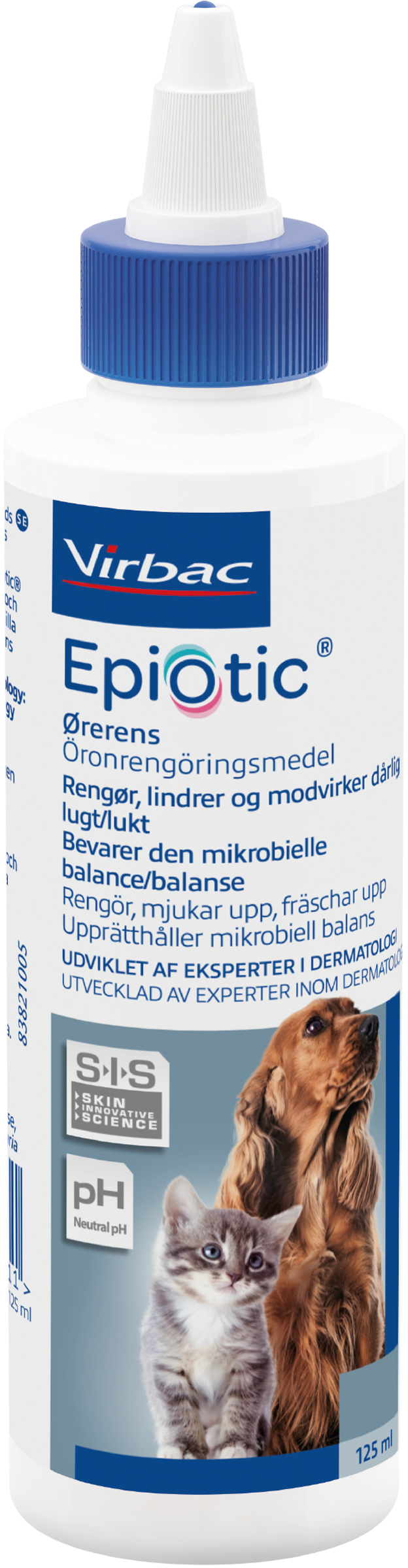 Virbac Danmark A/S Epi-Otic öronrengöring 125 ml