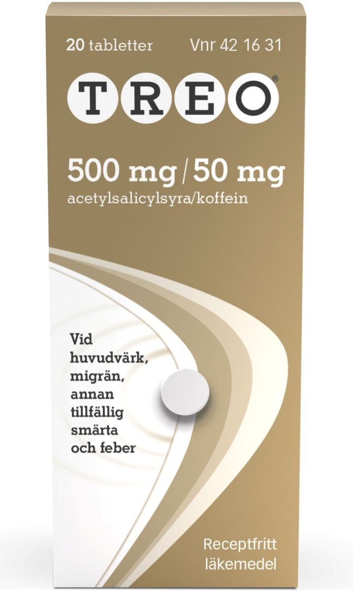 Treo, tablett 500 mg/50 mg