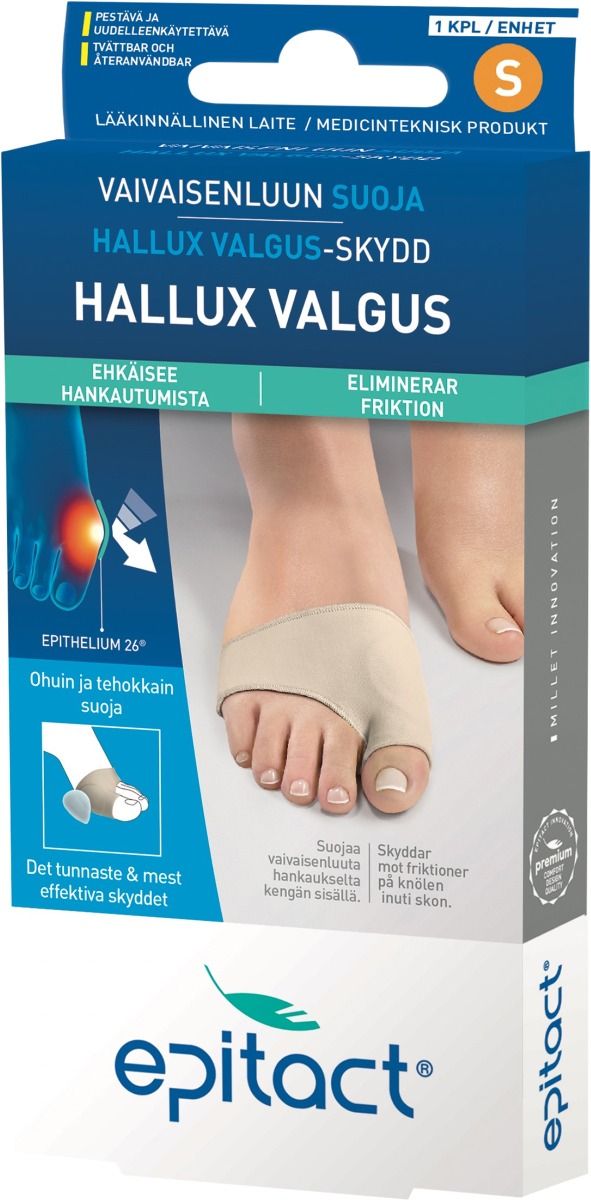 Nordic Lab AB Epitact Hallux valgus-skydd S 1 st