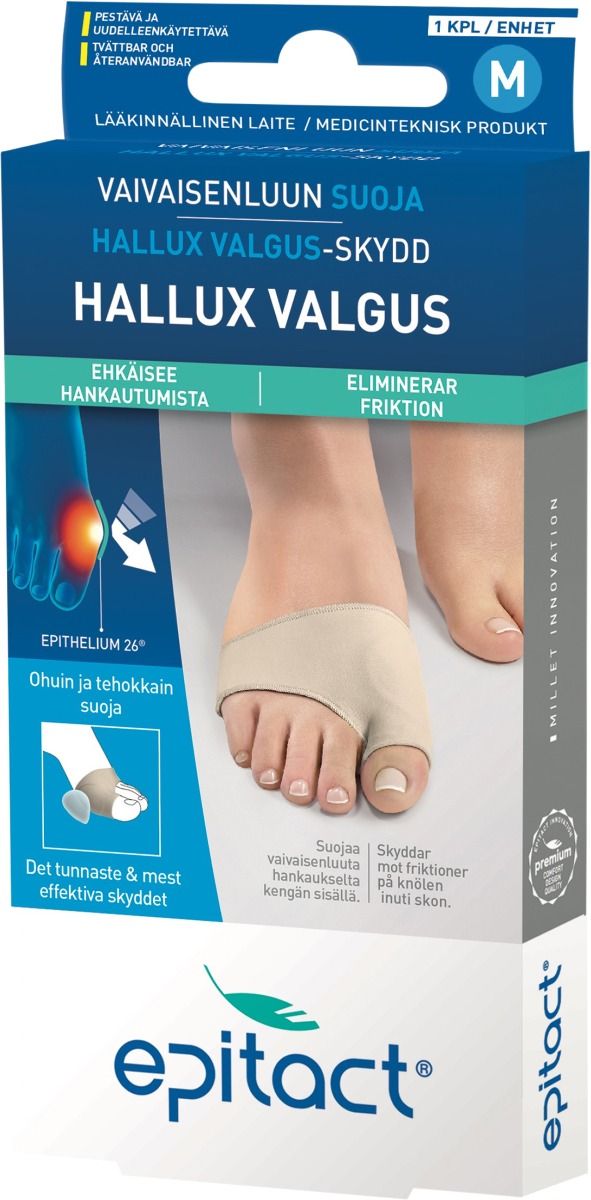 Nordic Lab AB Epitact Hallux valgus-skydd M 1 st