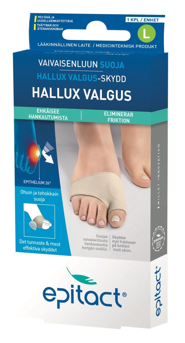 Nordic Lab AB Epitact Hallux valgus-skydd L 1 st