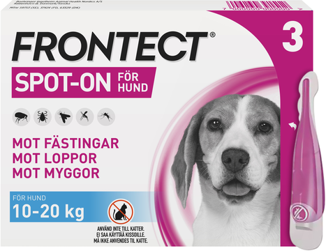 Frontect 10-20 kg, spot-on, lösning