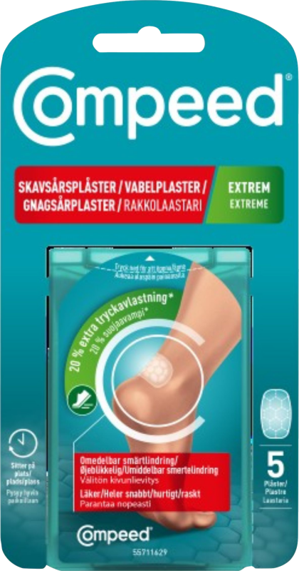 Compeed Skavs&aring;rspl&aring;ster Extreme 5 St