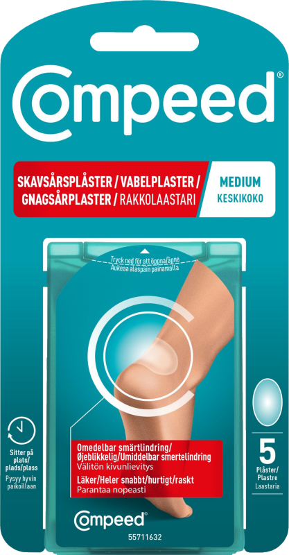 Compeed Skavsårsplåster Medium 5 St
