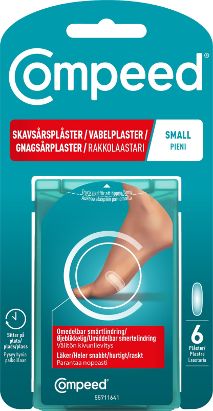 Compeed Skavsårsplåster Small 6 St