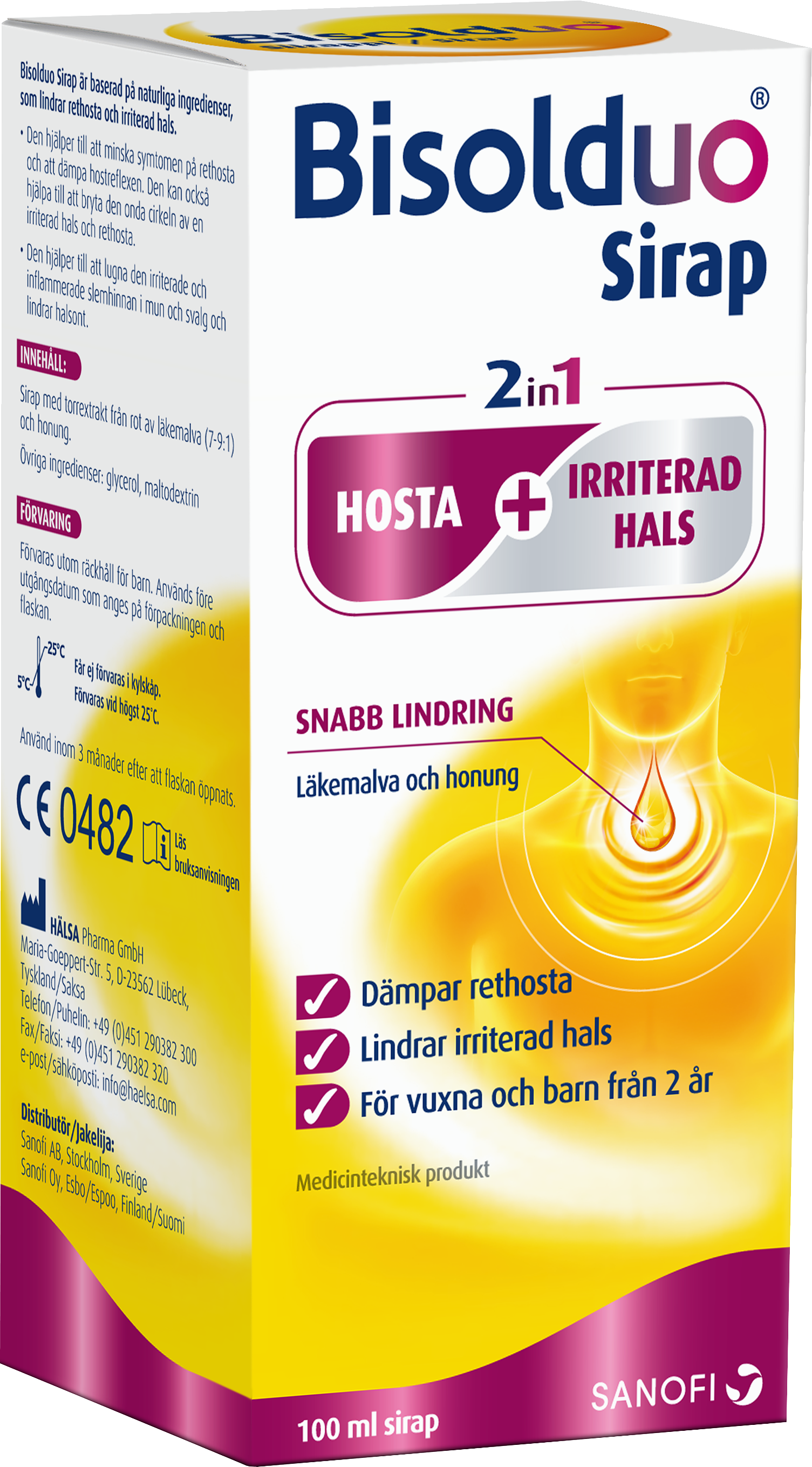 Sanofi AB Bisolduo sirap 100 ml