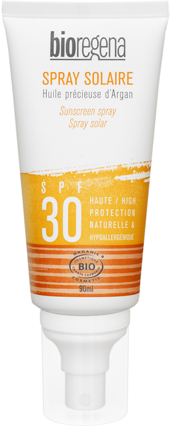 Bioregena sunscreen lotion spray SPF 30 Face and body