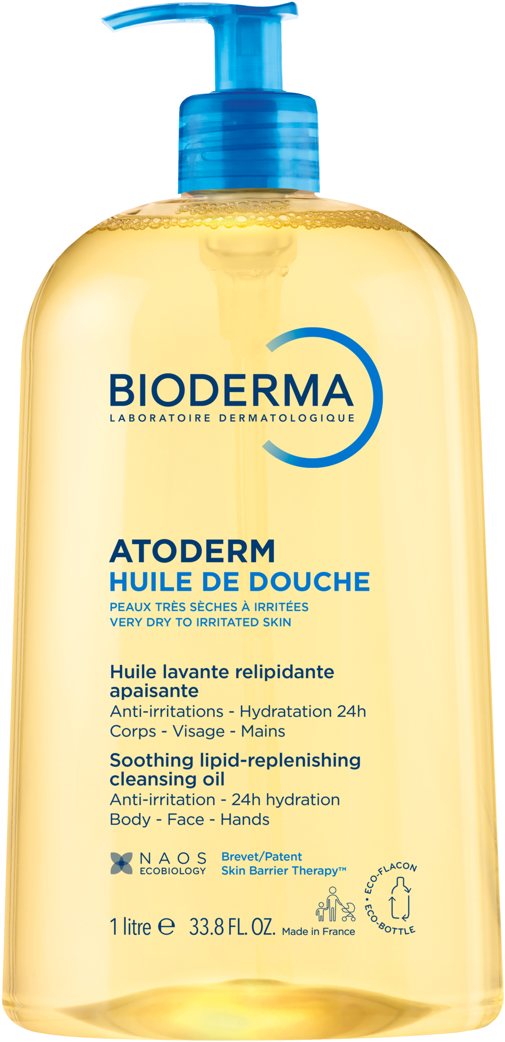 Bioderma Atoderm Huile de douche 1000 ml ml | Skönhet och hälsa - Personlig vård - Kosmetika - Hudvård | Apoteka