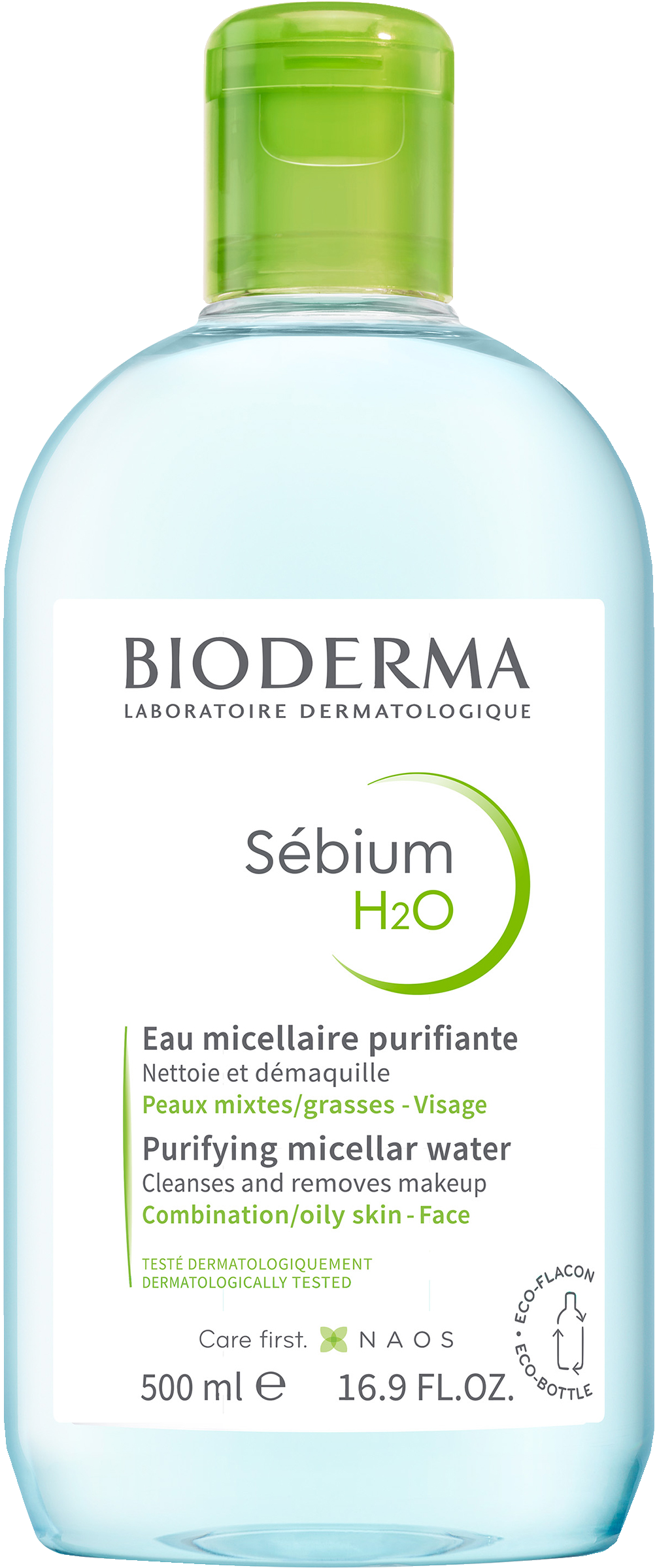 Bioderma Sébium H2O 500 ml 500 ml | Skönhet och hälsa - Personlig vård - Kosmetika - Hudvård | Apoteka