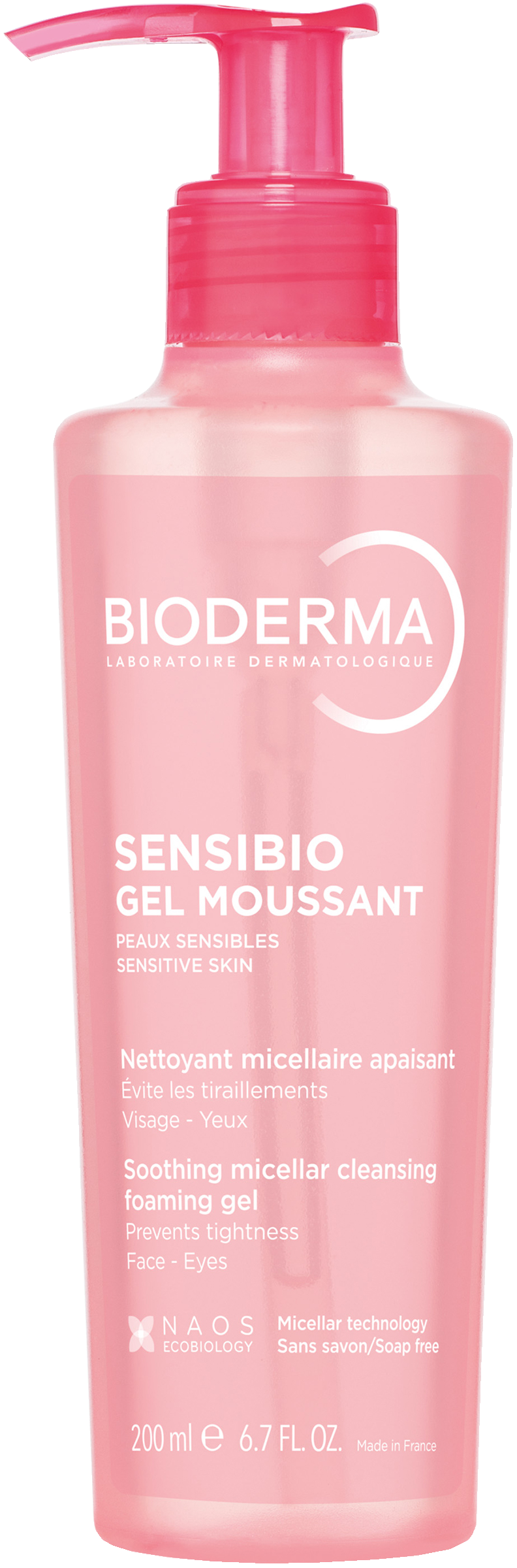 Bioderma Sensibio Gel Moussant 200 ml ml | Skönhet och hälsa - Personlig vård - Kosmetika - Hudvård | Apoteka