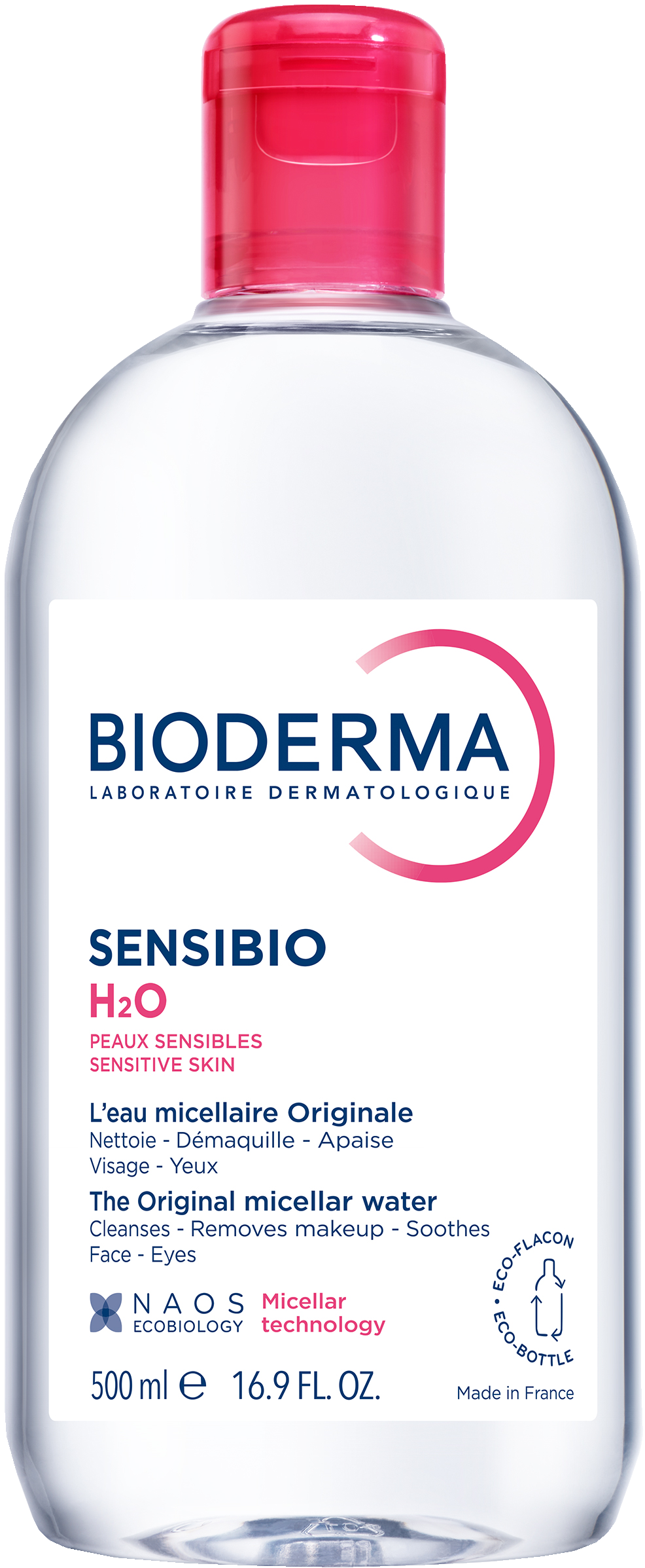 Bioderma Sensibio H2O rengöring 500 ml