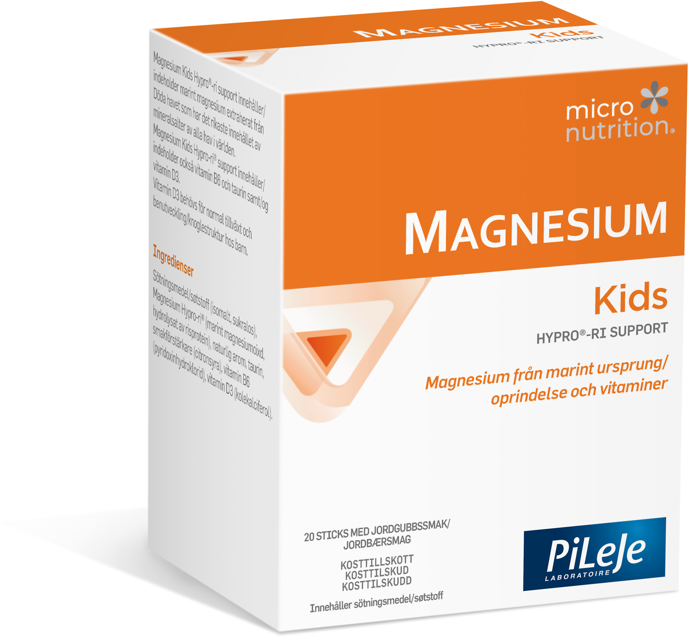 Micronutrition Magnesium Kids Hypro-ri support 20 st