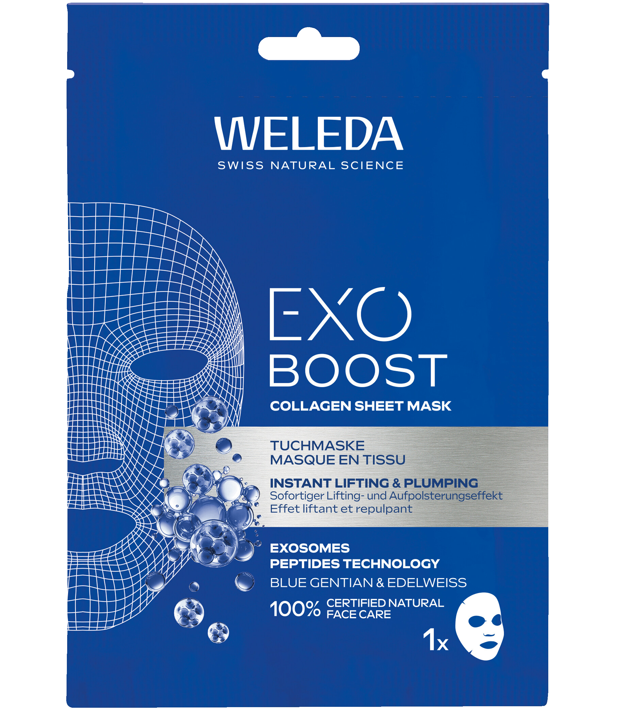 Weleda Exo Boost Collagen Sheet mask