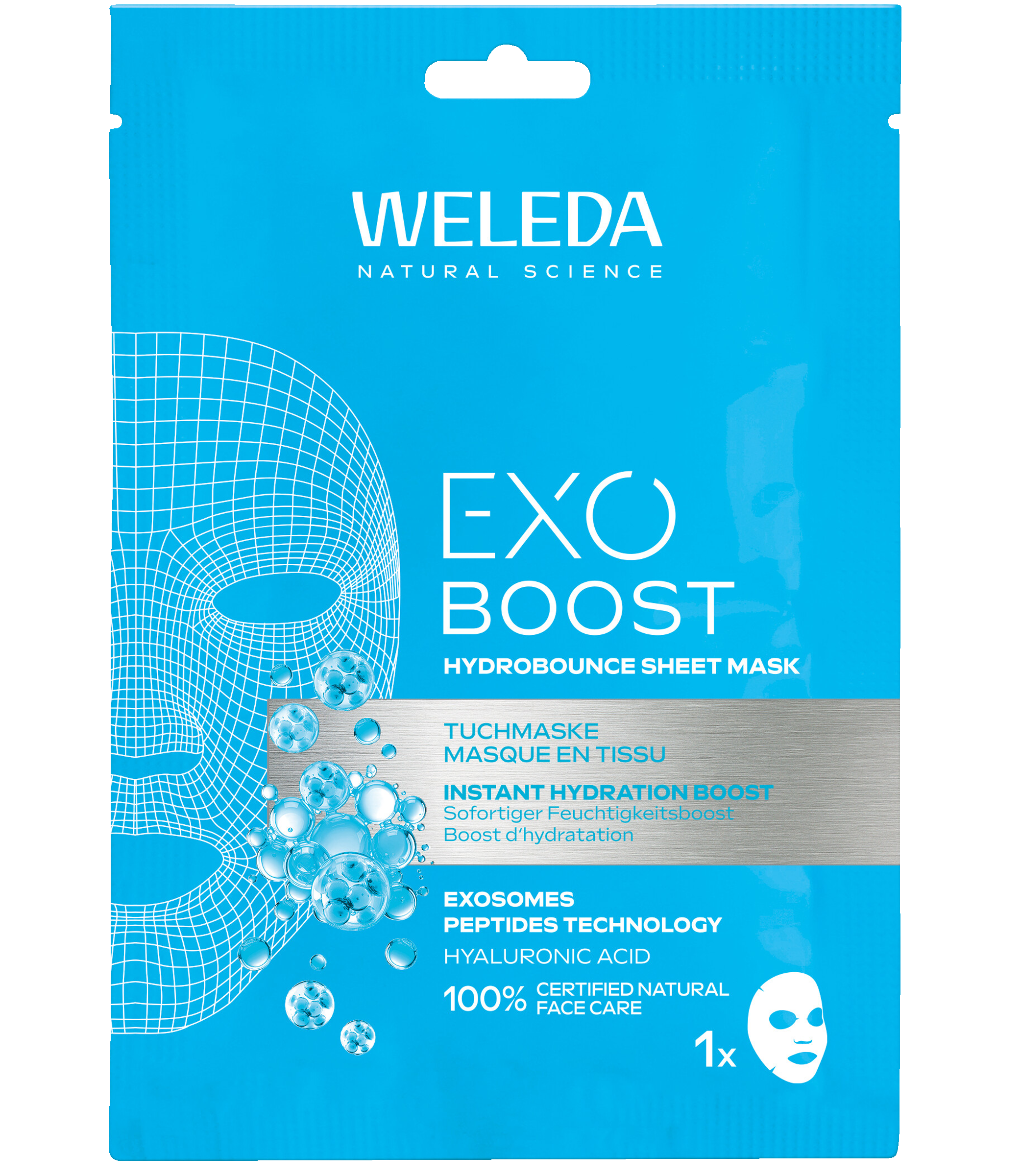 Weleda Exo Boost Hydrobounce Sheet Mask