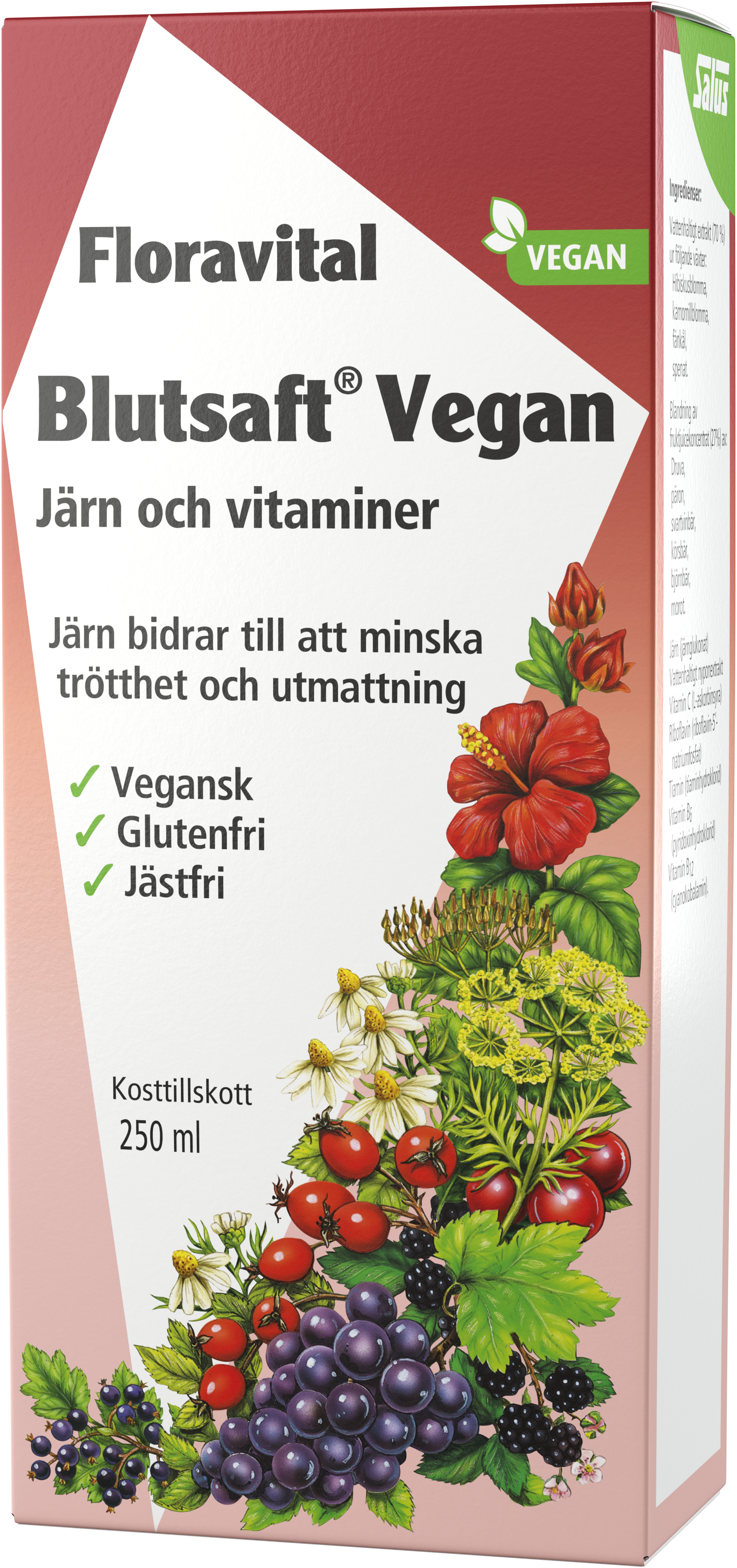 Midsona Sverige AB Blutsaft Vegan 250 ml