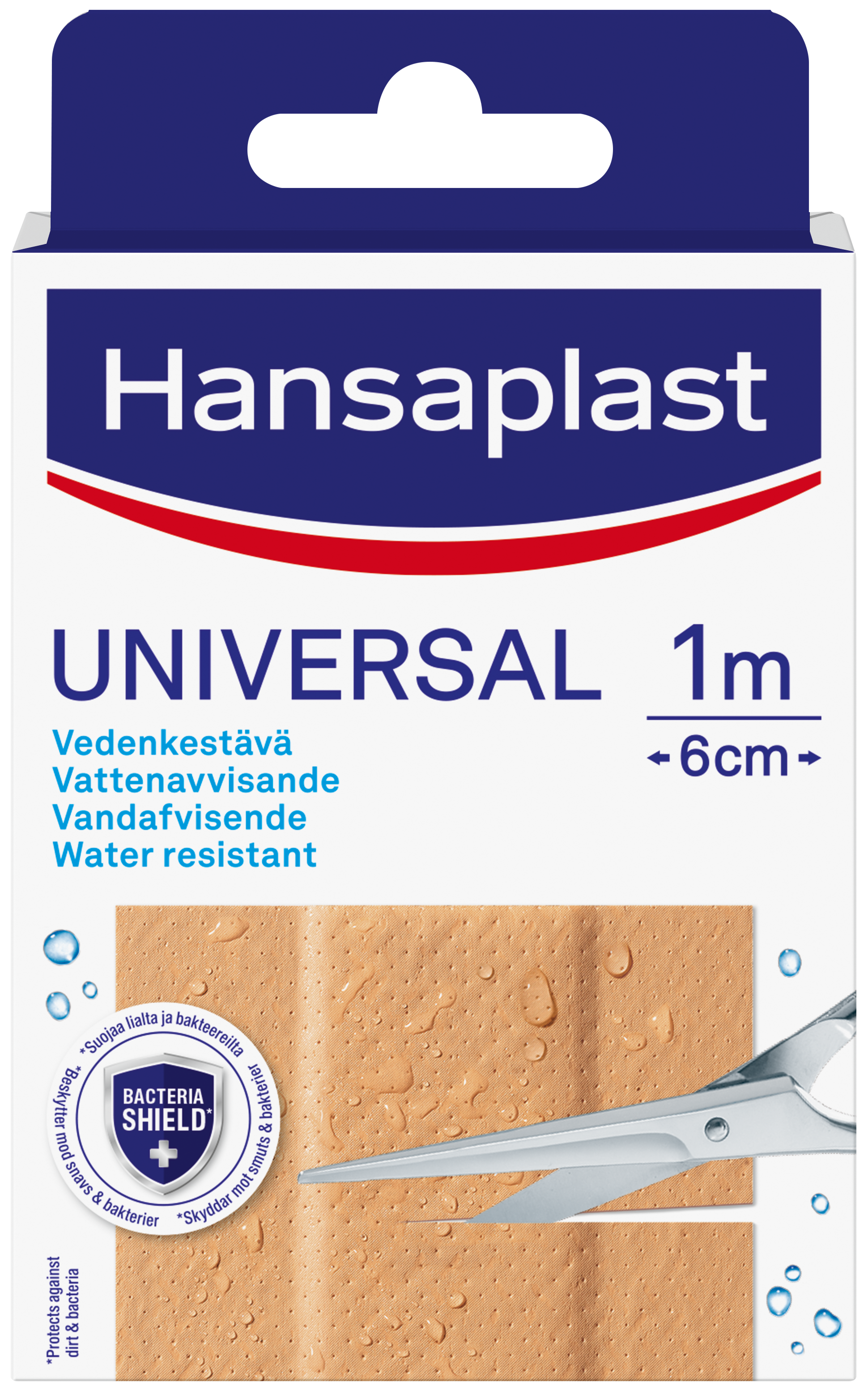 Beiersdorf AB Hansaplast Universal 10cm X 6cm 1 st