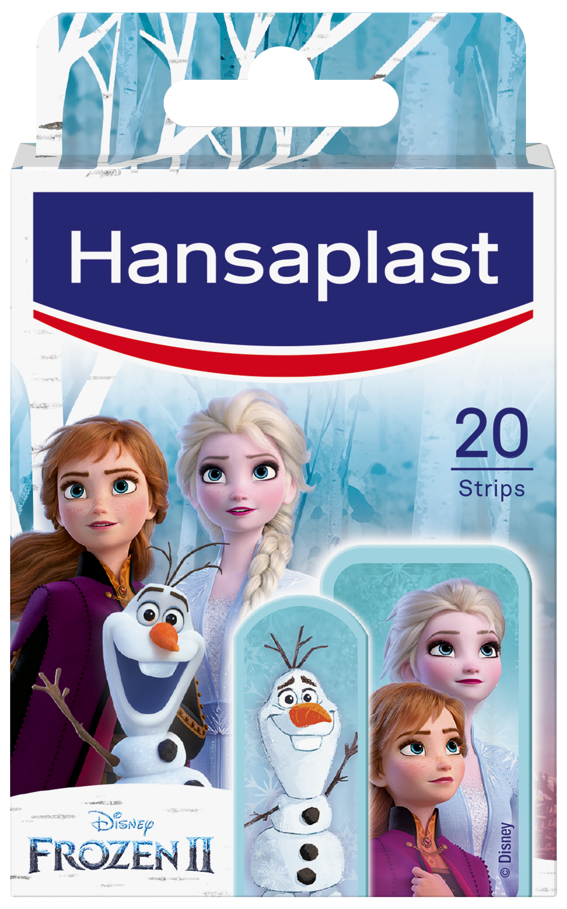 Beiersdorf AB Hansaplast Frozen 20 strips 20 st