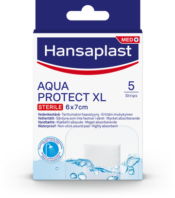 Hansaplast Aqua protect XL 6x7cm