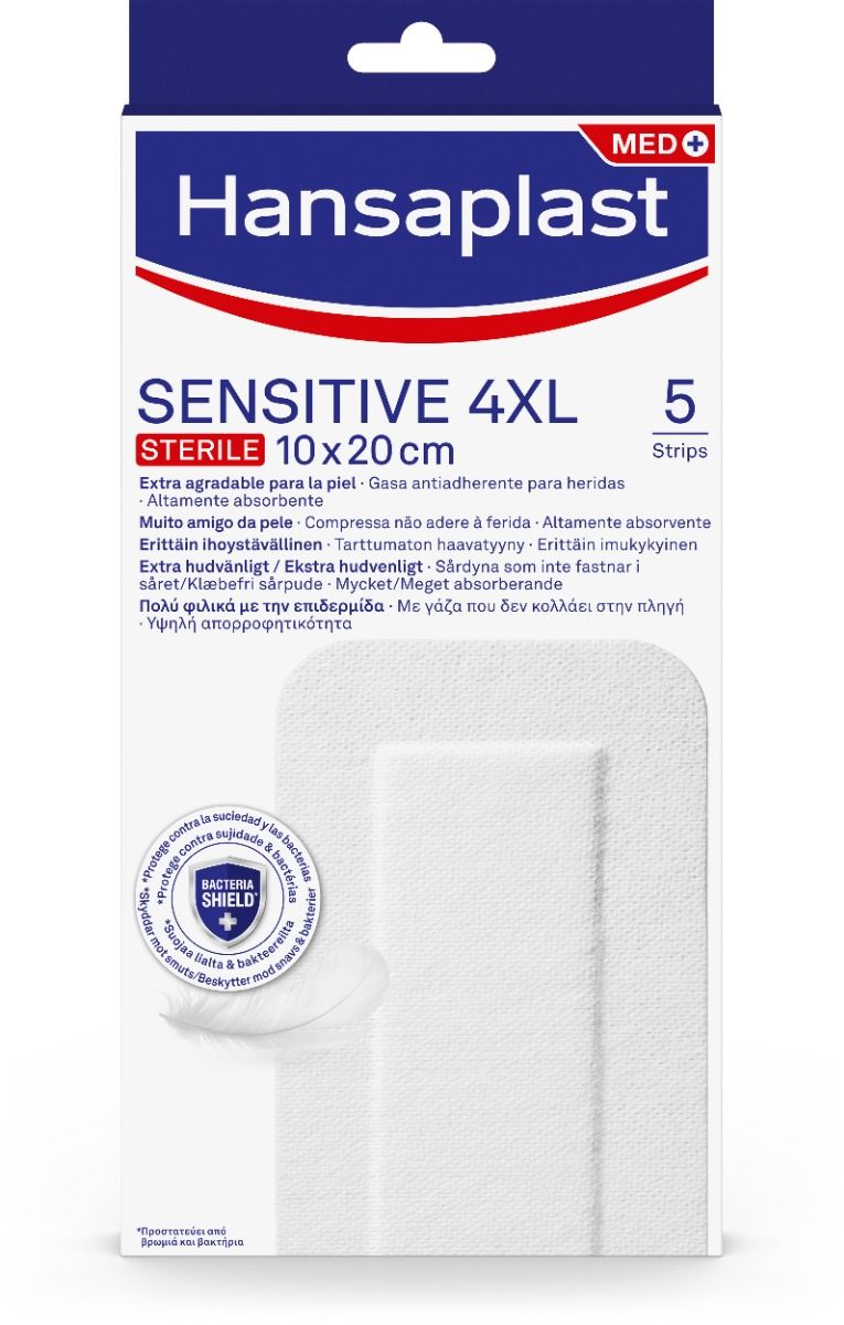 Beiersdorf AB Hansaplast Sensitive 4XL 5 st