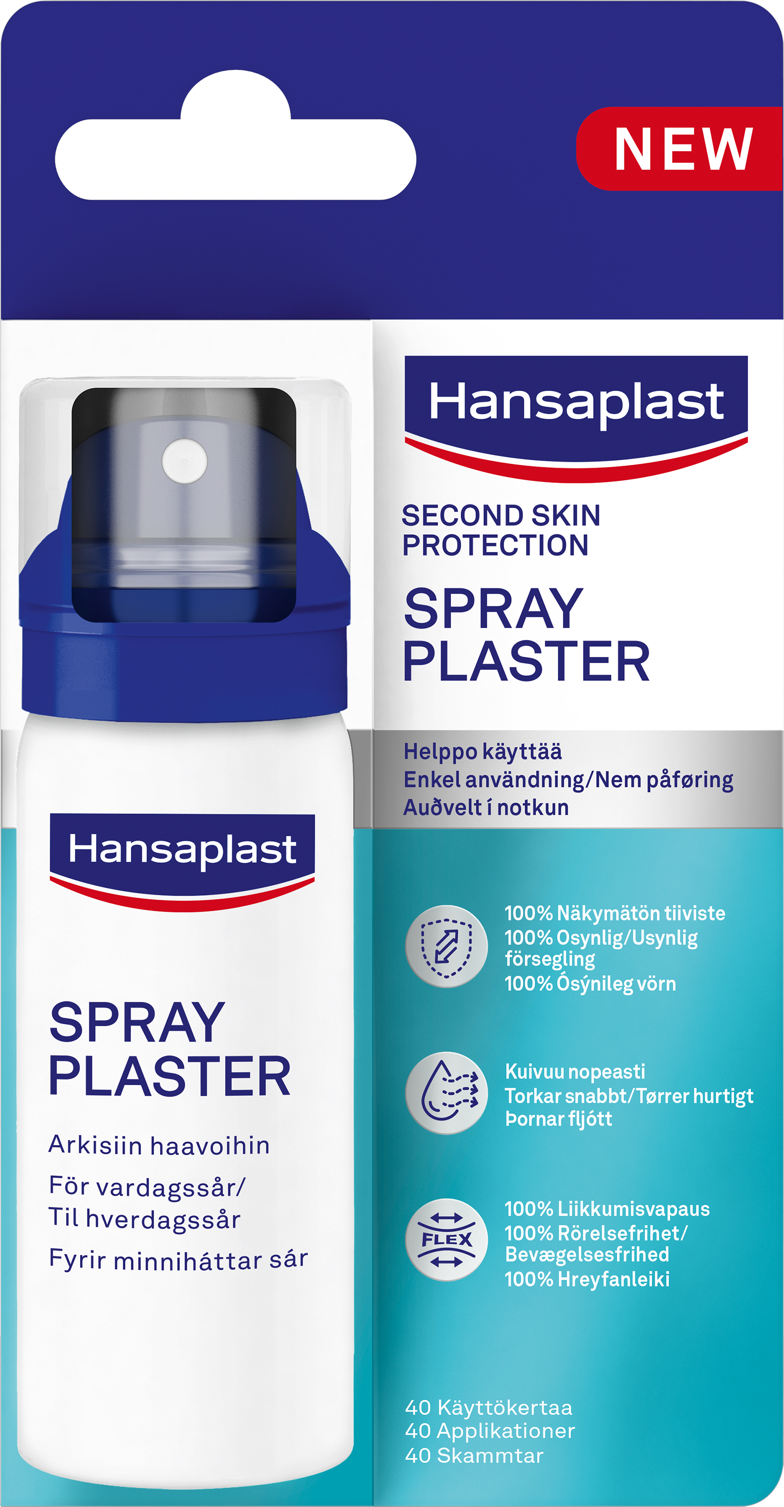 Hansaplast Spraypl&aring;ster 40ml
