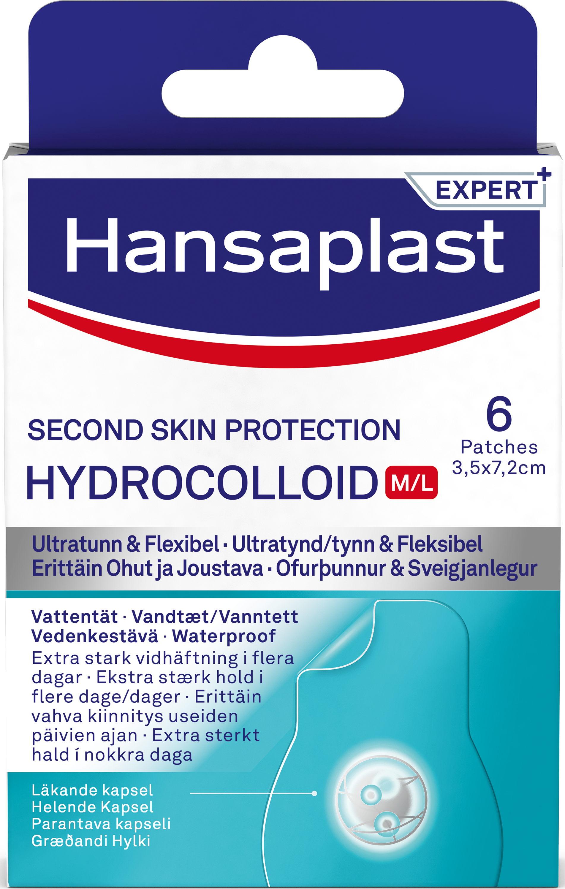 Hansaplast Hydrocolloid M/L
