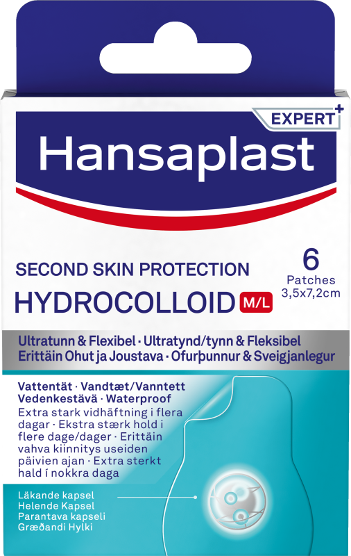 Hansaplast Hydrocolloid M/L 6st