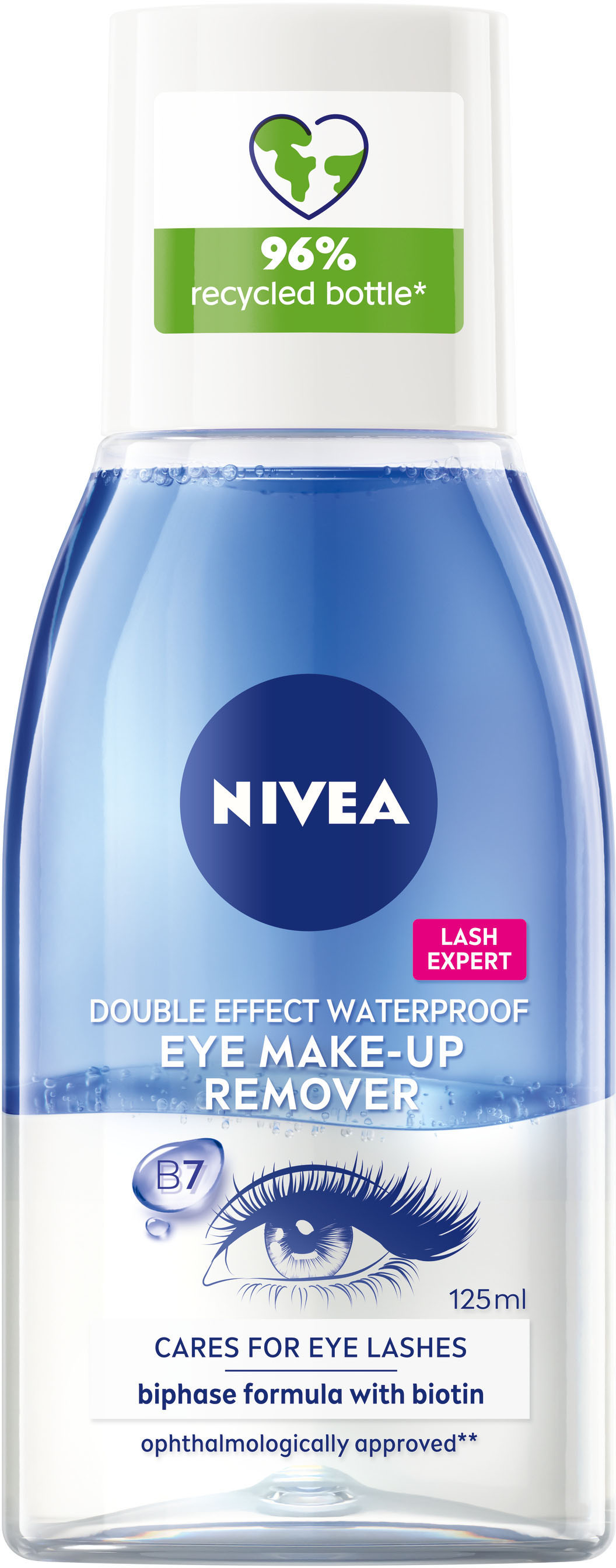 Nivea Double Effect Eye Make-up Remover 125 ml