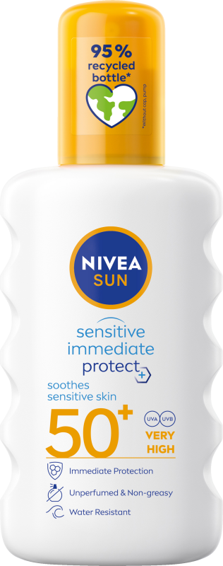 Nivea Sun Sensitive Soothing Spray SPF50+