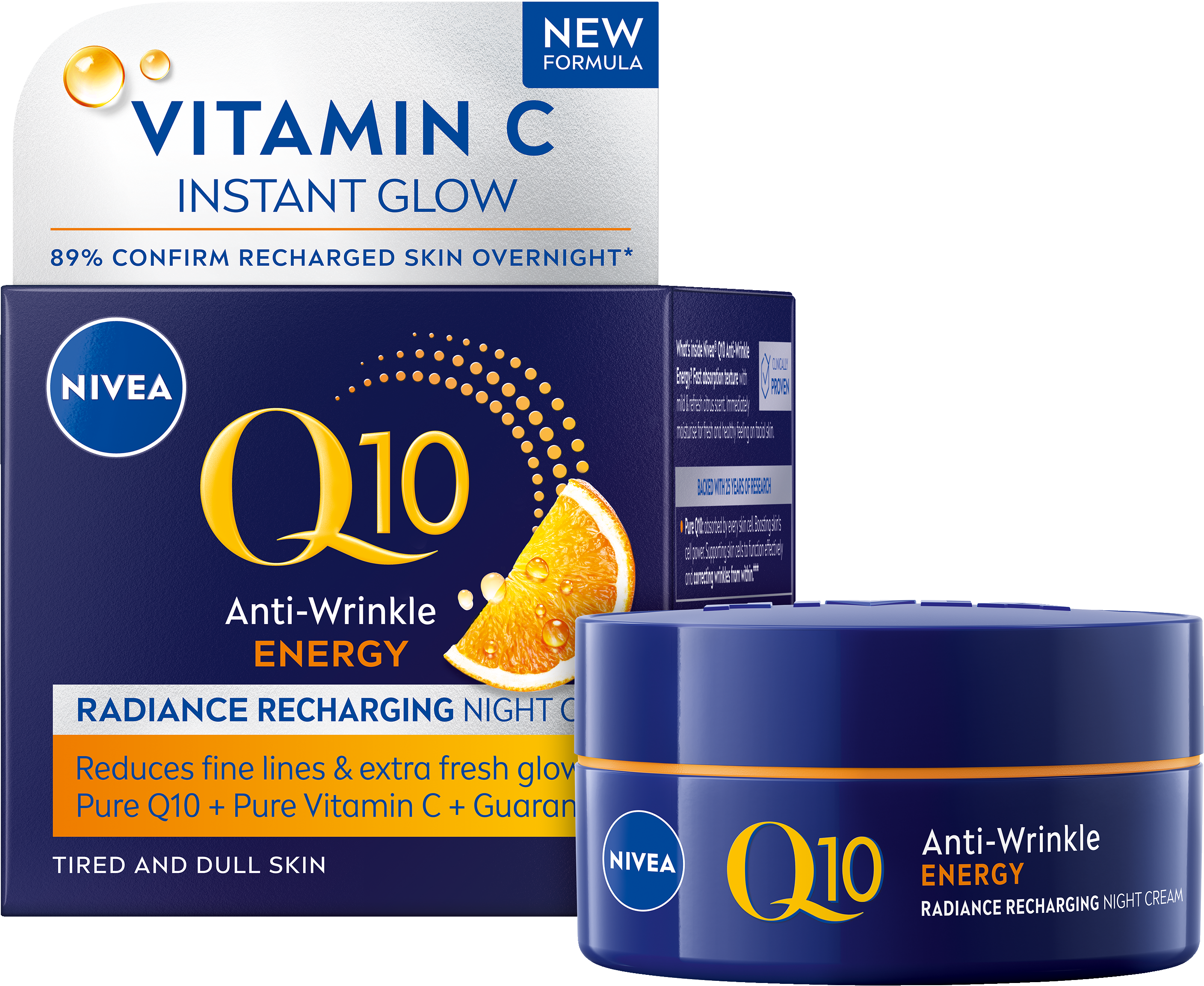 Nivea q10 anti-wrinkle energy recharging night cream