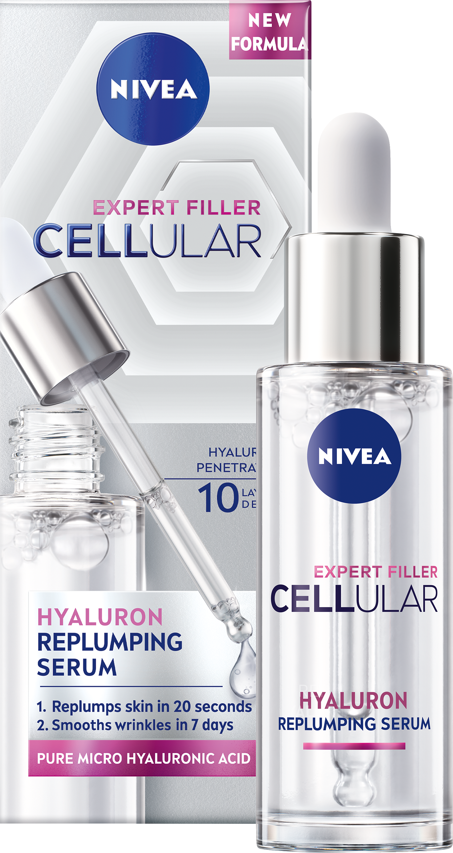 Nivea cellular expert filler hyaluron replumping serum