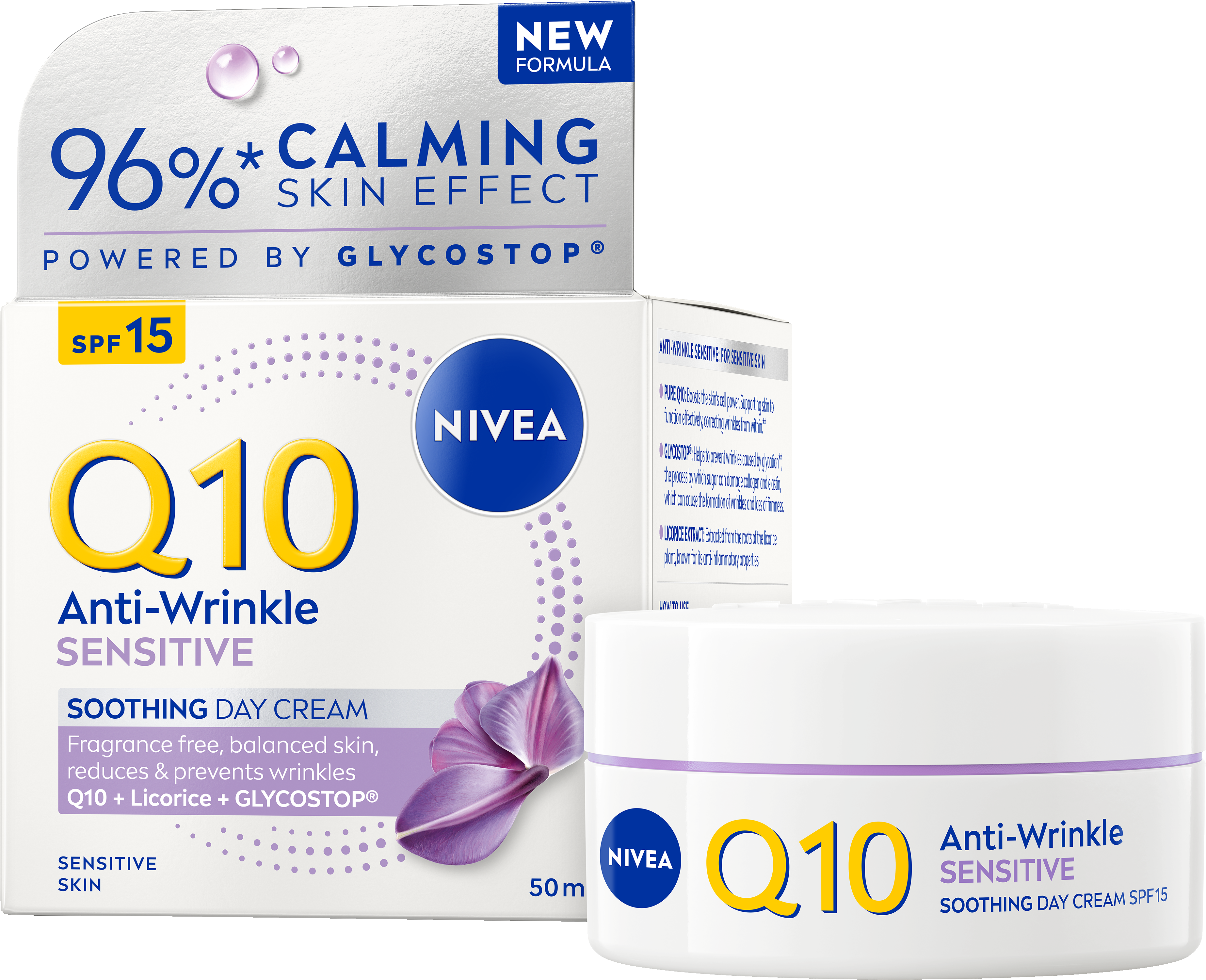 Nivea Q10 Anti-Wrinkle Sensitive Soothing Day Cream