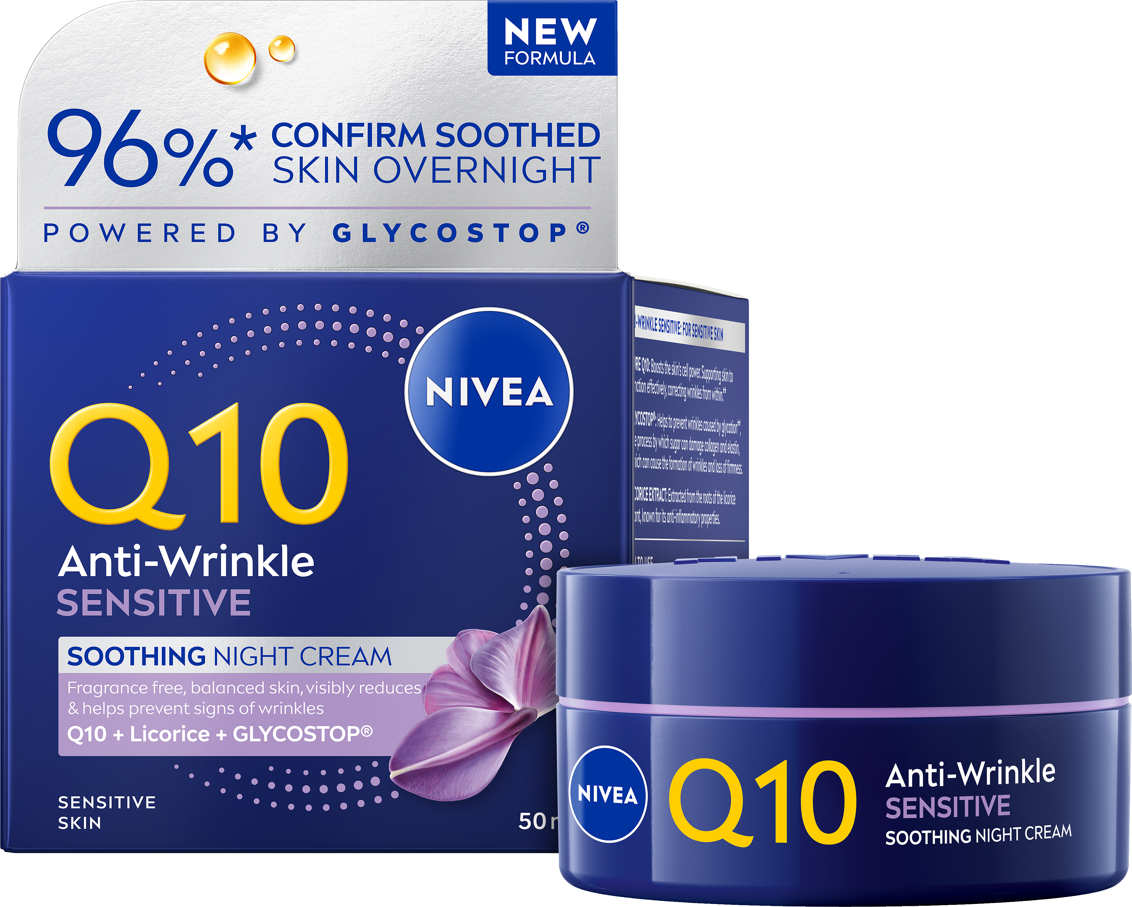 Nivea Q10 Anti-Wrinkle Sensitive Soothing Night Cream